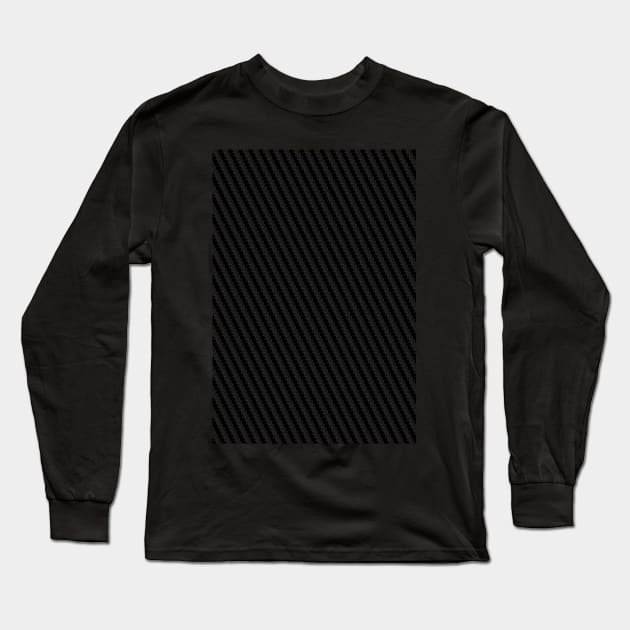 Carbon Fiber Capital Long Sleeve T-Shirt by AmyMinori
